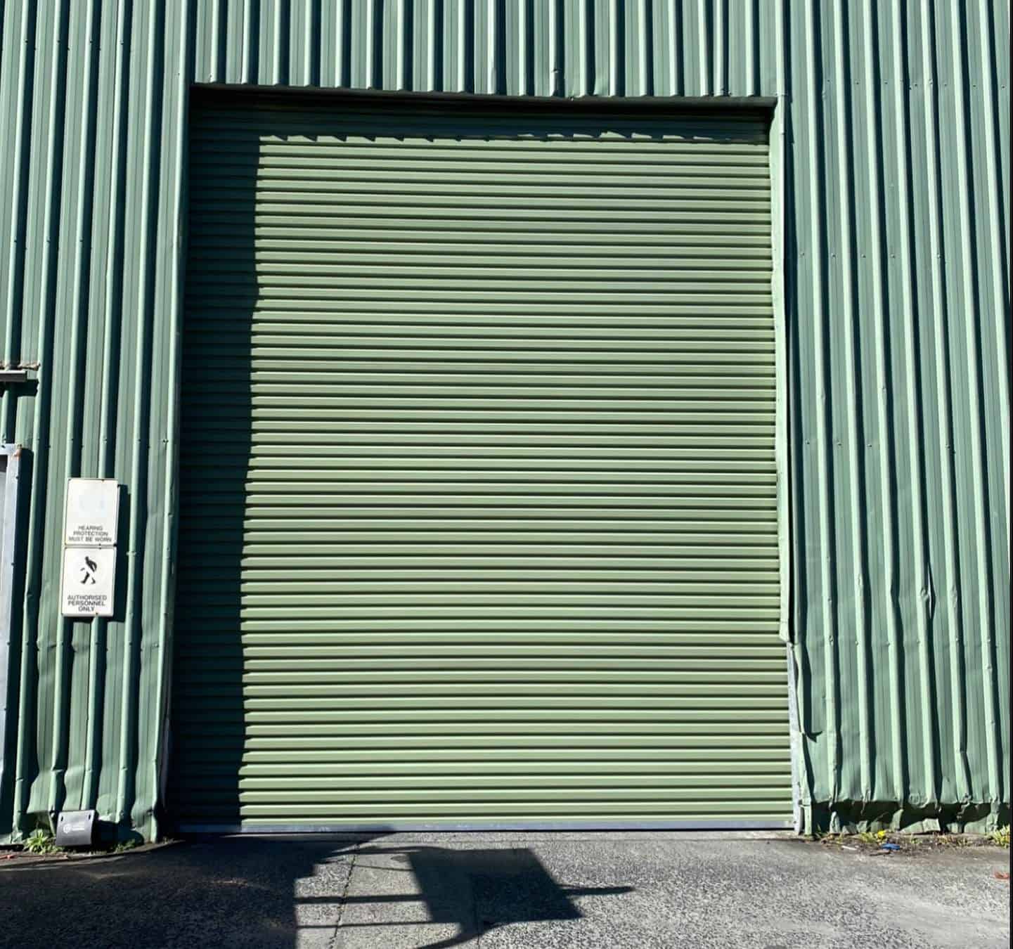 Industrial Roller Door on the Central Coast